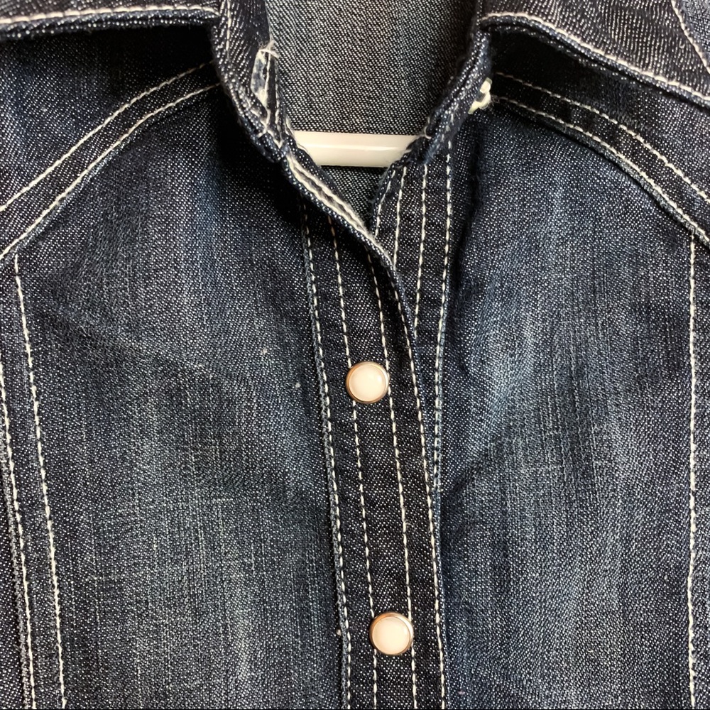 Rock 47 Girls Denim Dress Size: Small - Picture 4 of 9